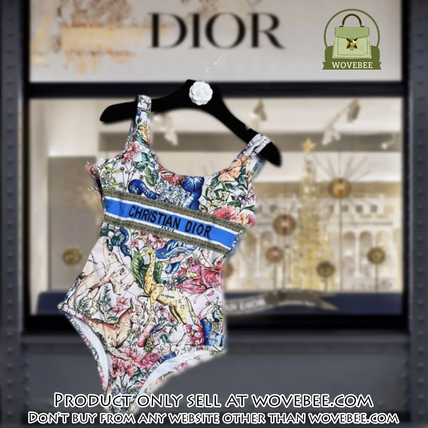 Christian dior swimwear beachwear one piece swimsuit osw1046 wvb1340080